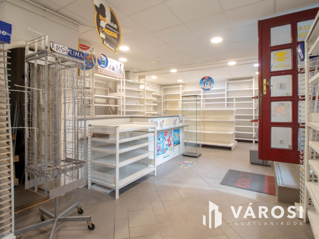 Orczy úton 44 m2-es, utcai bejáratú üzlethelyiség eladó
