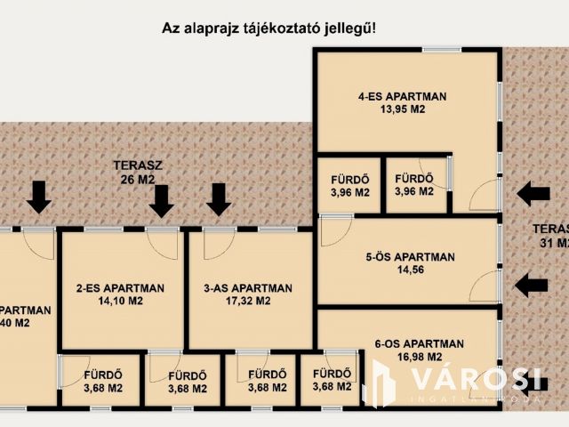 Apartmanház Siófok közkedvelt városrészében