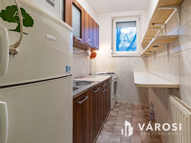 Nagy Lajos király útján, földszinti panellakás eladó