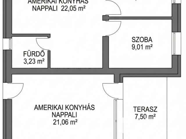 Két lakrészes családi ház Szabadifürdőn