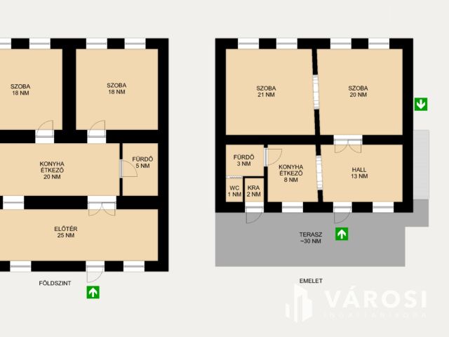 Felsővároson sarki telek