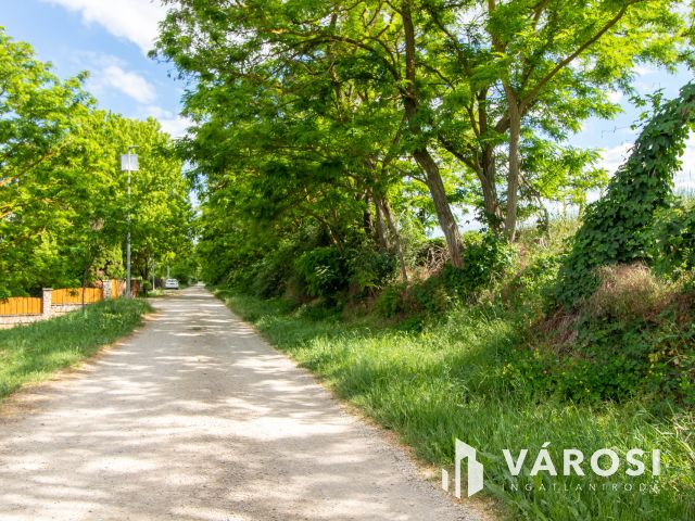 Panorámás építési telek Bajnán eladó